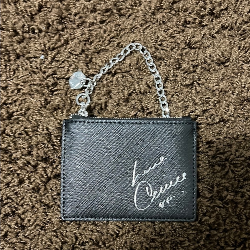 Black and Silver Céline Dion Mini Wallet **Free with any Céline Dion Purse
